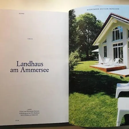 Villa Modernes Design-haus Bei Munchen Am Ammersee Dießen am Ammersee